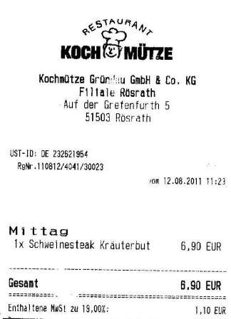 mkgm Hffner Kochmtze Restaurant